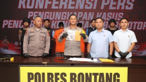 Dua Pelaku Curanmor di Bontang Ditangkap, 18 Unit Sepeda Motor Disita