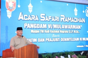 Pangdam VI/Mulawarman: Meningkatkan Keimanan dan Profesionalisme Prajurit Melalui Safari Ramadan